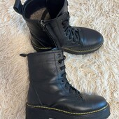 Зимові ботінки 39 розмір 25 см, шкіряні
