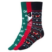 Лот=3шт. Чоловічі новорічні шкарпетки Livergy, комплект з 3-х штук