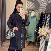 Кардиган альпака пальто оверсайз альпака батал