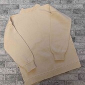 Тёплый свитер, 100% шерсть! р.50-52!!