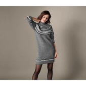 6636...Чудова м'яка сукня 5% шерстьтепла сукня Esmara S36/38