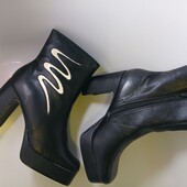 Ботильоны на меху,новые (ньюансы! Италия