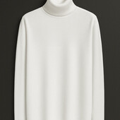 Шикарный гольф, свитер, джемпер, водолазка, Honey Winter , р. наш наш 44-54, белый