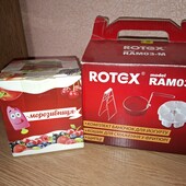 Набір: фритюрниця, форми для морозива, баночки для йогурту