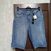 Новые брендовые коттоновые удлиненные шорты стрейч р.14-16.
