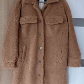 Cropp брендовая стильная деми /шубка /теддик размер М