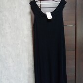 Новое брендовое трикотажное вискозное платье в рубчик р.XL.