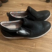 Туфлі шкіряні з устілкою 28 см