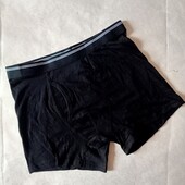 Бавовняні чоловічі боксери чорного кольору s, 2хL. мужские трусы 9408