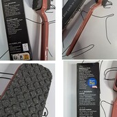 Керамическая пилка для ног Cien Beauty, Пилка для ніг керамічна двостороння рожевий Cien