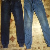 Джинсы , внизу на резинке