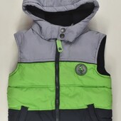 Теплий жилет із малюнком динозавра на флісовій підкладці