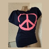 Футболка безшовна з ярким прінтом. Футболка для подростка девочки 4022