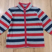 Mothercare тепла флісова кофта смужка для хлопчика 3-4 роки 104 ріст