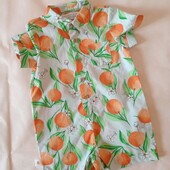 Пісочник дитячий 0-3 міс. ромпер літній. літній комбінезон для хлопчика 6742