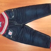 Утепленные джинсы для маленького модника