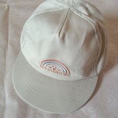 Дитяча кепка (бейсболка) на3-6, 6-12 міс та 1-2 роки молочна 6746