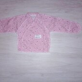 Сорочка, льоля, распашонка на кнопках для новонародженої дівчинки