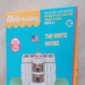 Конструктор з справжної цегли (356 ел.). модель 3839. розвиває інженерні навички! акція 3+1