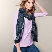 ♕ Якісний тканий шарф від Tchibo (Німеччина) нюанс