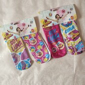 Набір 2 шт класнючі шкарпетки для дівчинки 23-26, 31-34 розмір 7885
