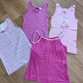 Майки для дівчинки 4шт.