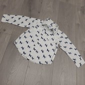 фирменная рубашка Old Navy 3 года.состояние новой. длинный-короткий рукав