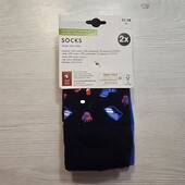 Лідл! Трикотажні високі жіночі шкарпетки 35-38 розмір, в лоті 2 пари! Лот 10