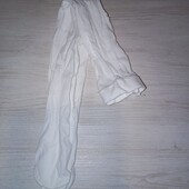 Дитячі білі капронові колготи. 3/4р