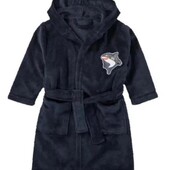 Халат дитячий синій Акула Livarno 86-92см