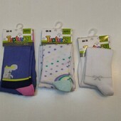 Комплект колготок для дівчинки 3шт. Tuptusie 68-74