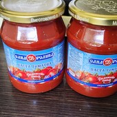 2 банки разом томатна паста по 465 грам