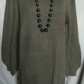 LizDevy Платье из акрила,с объемными рукавами