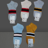 Шкарпетки 6 пар асорті кольорів підліткові.