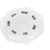 Органайзер для таблеток 7 отделений, в лоте 2 набора.