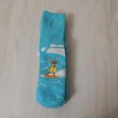 Набір 2шт махрові шкарпетки підліткові 35-38р pepperts блакитні