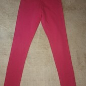 7. Малиновые лосины, б/у, ±134см