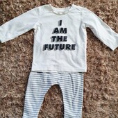 Реглан и штанишки одним лотом на 9-12 мес. (next, tchibo)