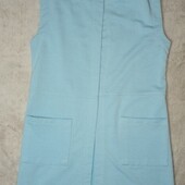 18. Кардиган/накидка " Classic" голубая, б/у, ±134см