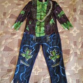 Яскраві карнавальні костюми скелета на Хелловін на3-4 років