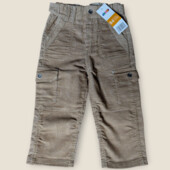 Крутые вельветовые штаны карго на мальчика