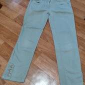 Гарні укорочені штани (як тонкий джинси) для дівчинки в чудовому стані