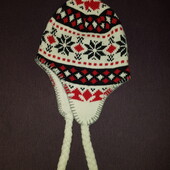 Зимова шапка на флісі 8-10 років.