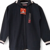 Утеплённая котоновая толстовка с начёсом, бренд!