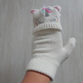 Рукавички-мітенки білs primark кошенята