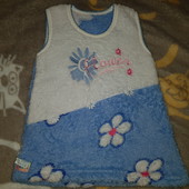 Сарафан (велсофт) р.28 на зріст 92-98.