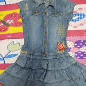 Плаття джинсове на 5-6-7 років