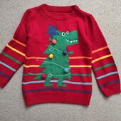 Светр/новорічний,різдвяний светрик 5-6 років