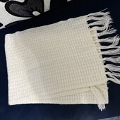 шарф теплый в хорошем состоянии, 152 см длина без бахромы