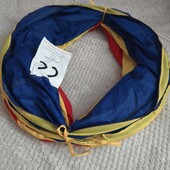 Тунель, будиночок. Палатка